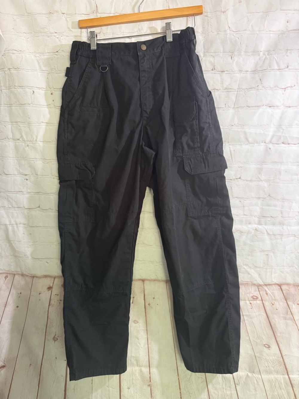 5.11 Tactical Cargo Pants Utility Workwear Mens Size 30”x30” Black